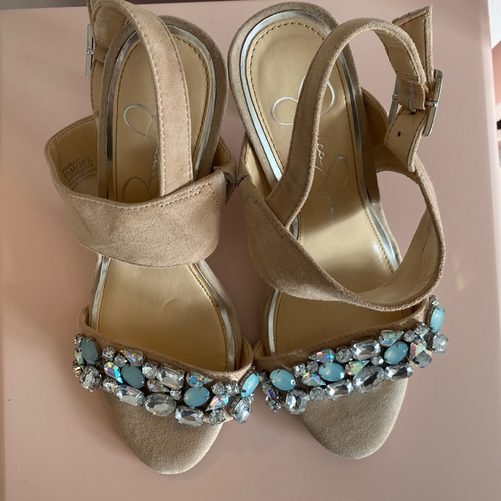 Jessica Simpson Heels with gems